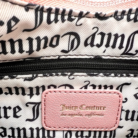 JUICY COUTURE taffy dusty pink obsession crossbody bag-NWT-Never Used-Excel Cond - Picture 8 of 11